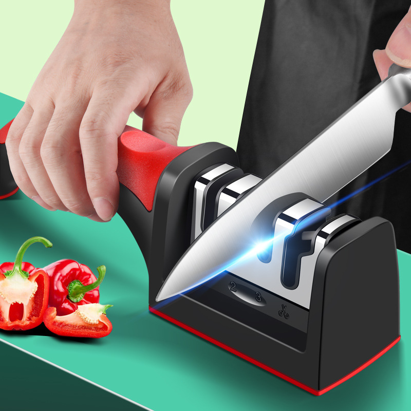 Workshop Tools Knife Sharpener - مبراة سكاكين مزدوجة الجوانب من كربيد