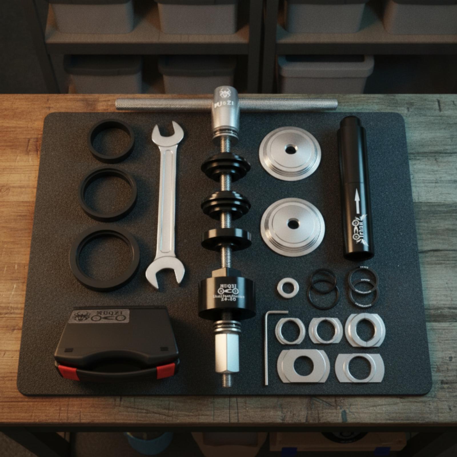 Tools Set Workshop - مجموعة أدوات احترافية لضغط محامل الدراجات