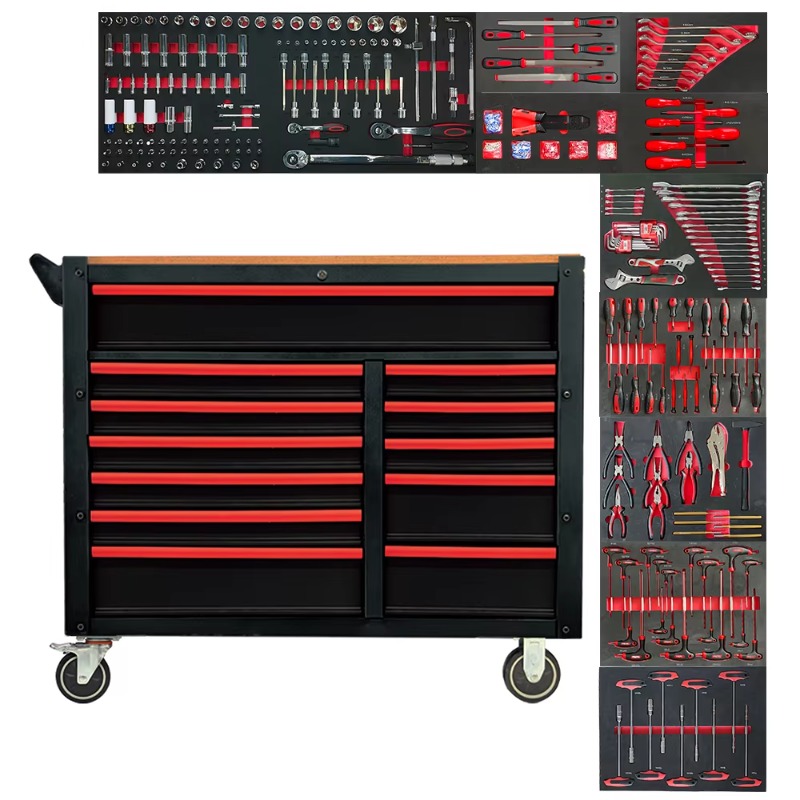 Tools Box For Workshop - صندوق أدوات صناعي متنقل بـ 12