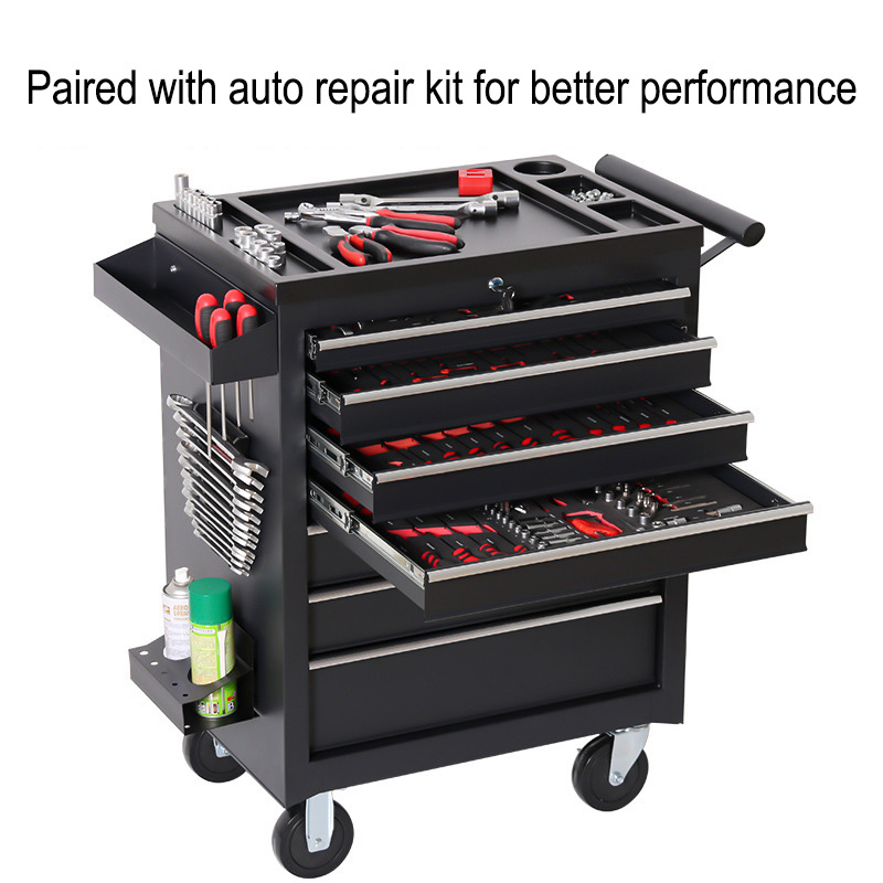 Tools Box For Workshop - صندوق أدوات تخزين بخمسة أدراج مع