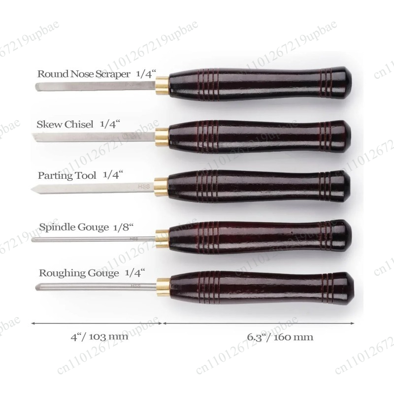 Chisel Set Wood - مجموعة من 5 قطع من أدوات