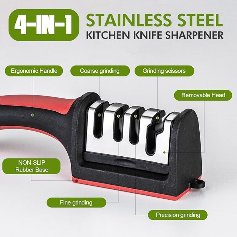 مبراة سكاكين مزدوجة الجوانب من - مراجعة Workshop Tools Knife Sharpener وسعره