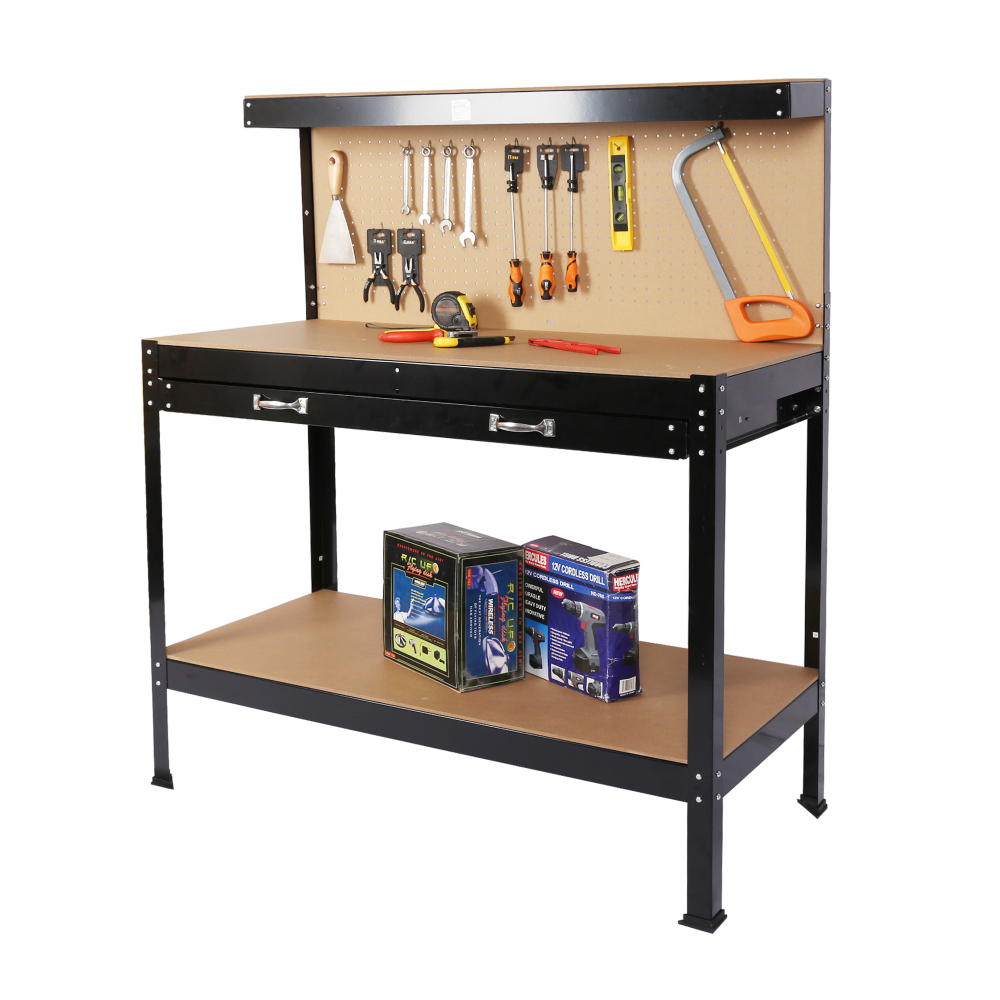 طاولة عمل فولاذية لتخزين الأدو - مراجعة Workshop Tools Bench وسعره