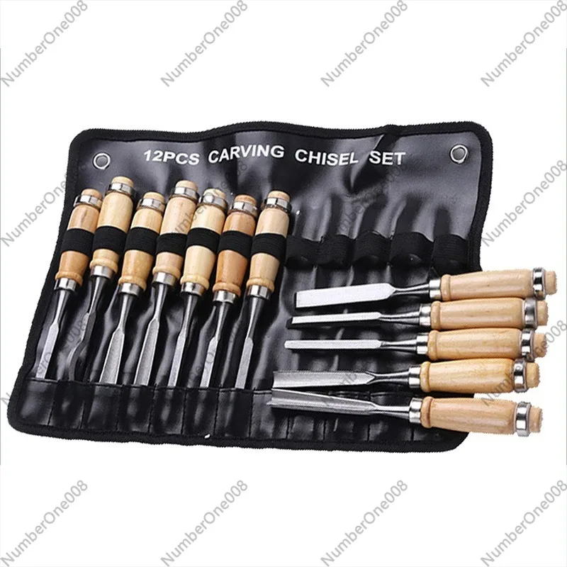 مجموعة أدوات نحت الخشب 12 قطعة - مراجعة Chisel Set Wood وسعره