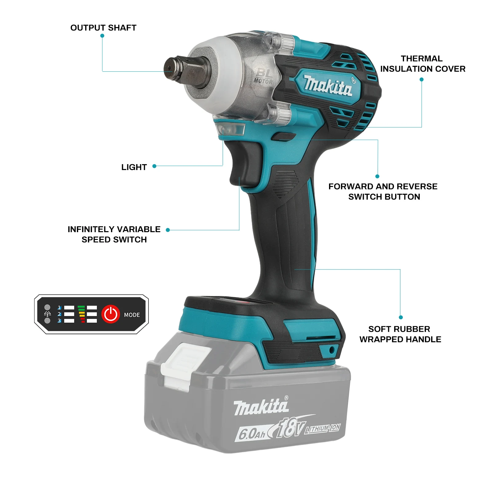 مفتاح ربط كهربائي لاسلكي من ما - مراجعة Makita Drill Dtw300 وسعره