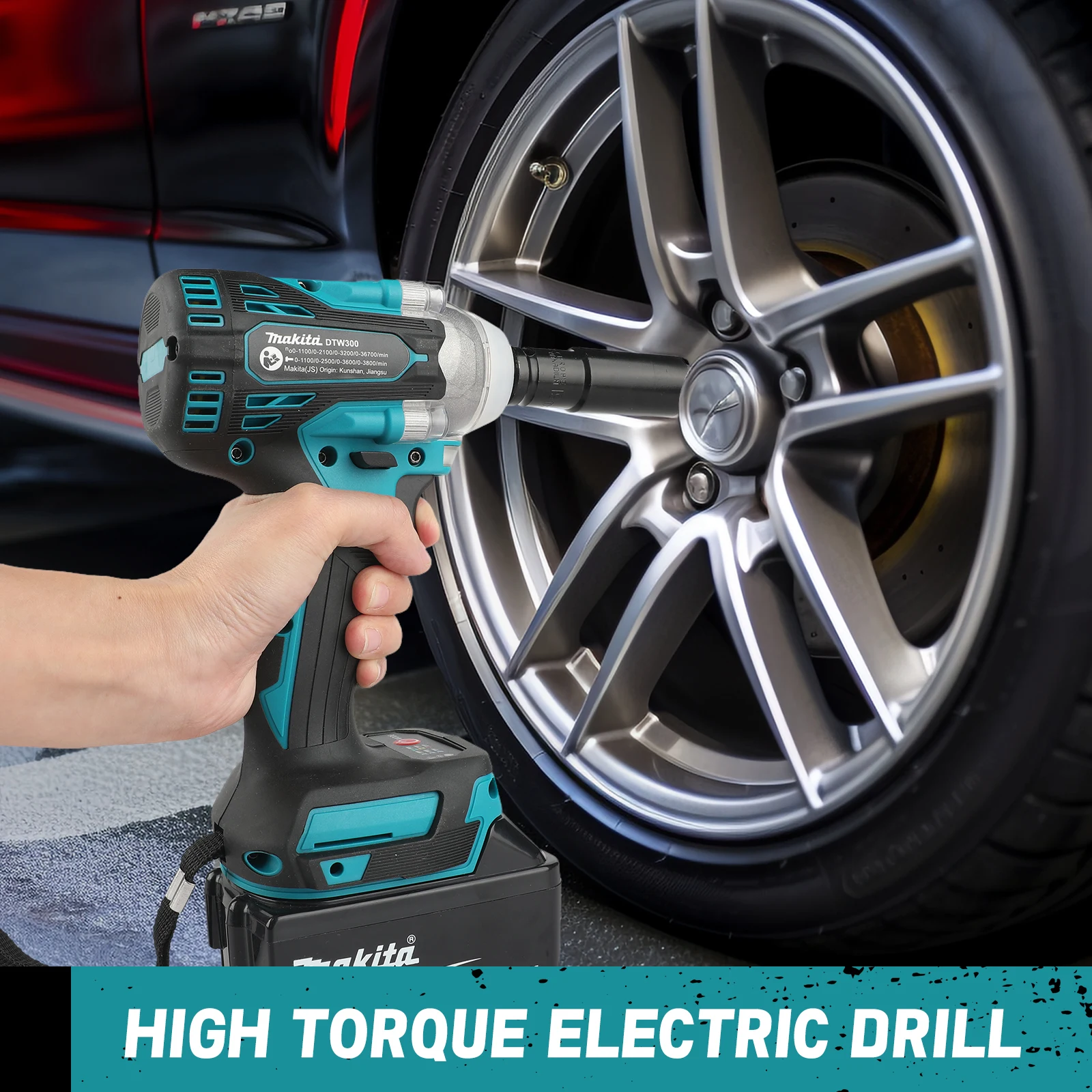 مفتاح ربط كهربائي لاسلكي من ما - مراجعة Makita Drill Dtw300 وسعره