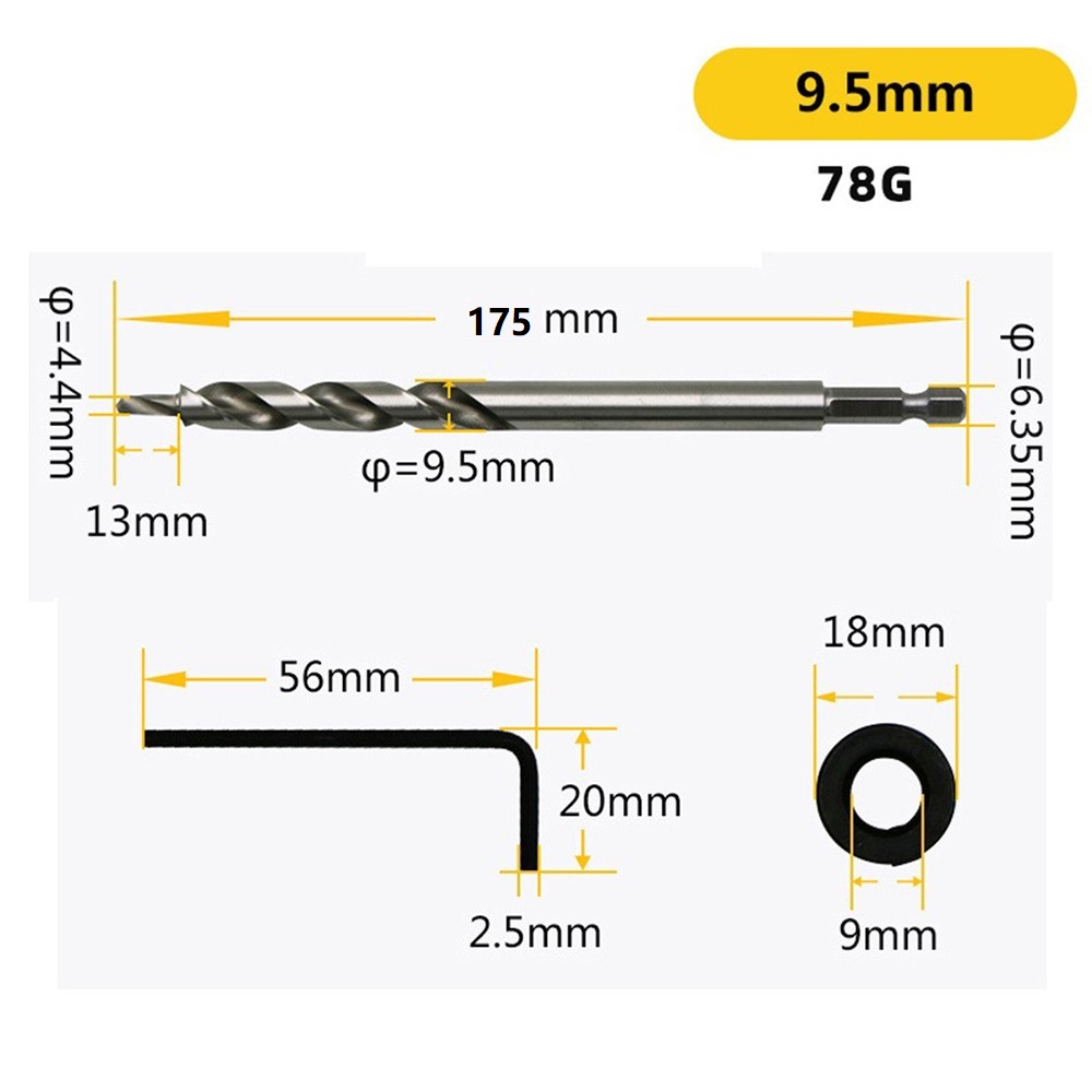 لقمة مثقاب سداسية بقطر 14 9 5  - مراجعة Pocket Hole Jig وسعره