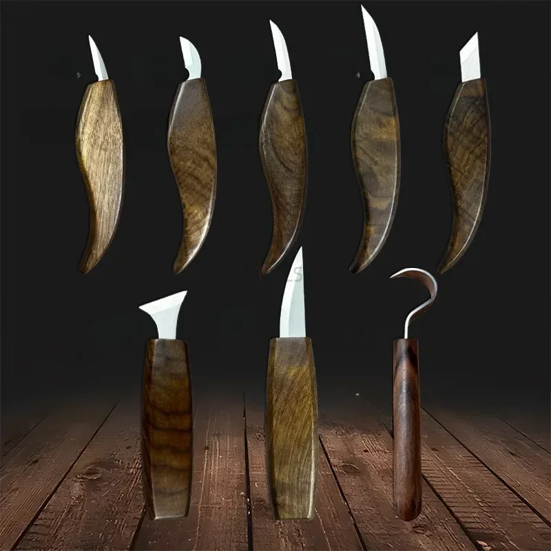 جديد صغير النجارة نحت طقم السك - مراجعة Chisel Set Wood وسعره