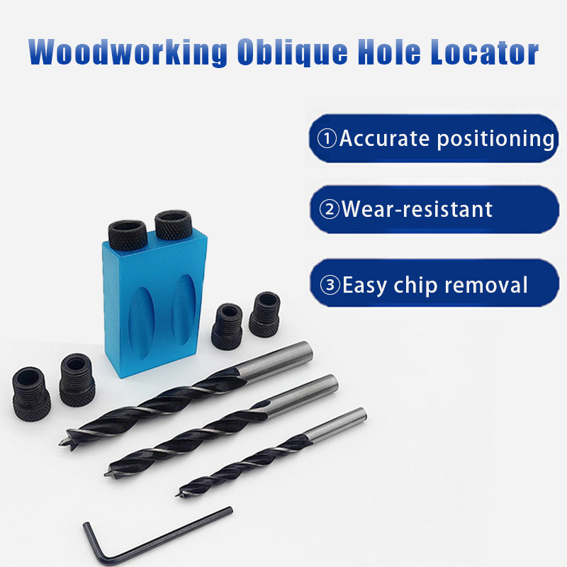 طقم أدوات حفر وفتح الثقوب الما - مراجعة Pocket Hole Jig وسعره
