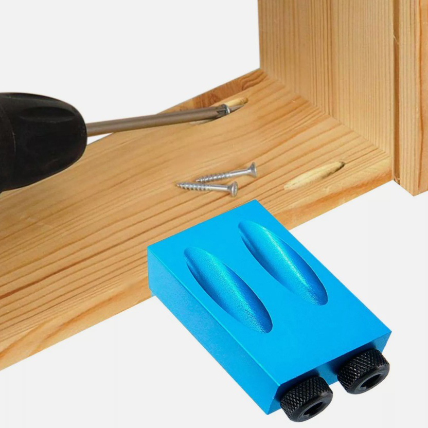 طقم أدوات حفر ثقوب الجيب 14 قط - مراجعة Pocket Hole Jig وسعره