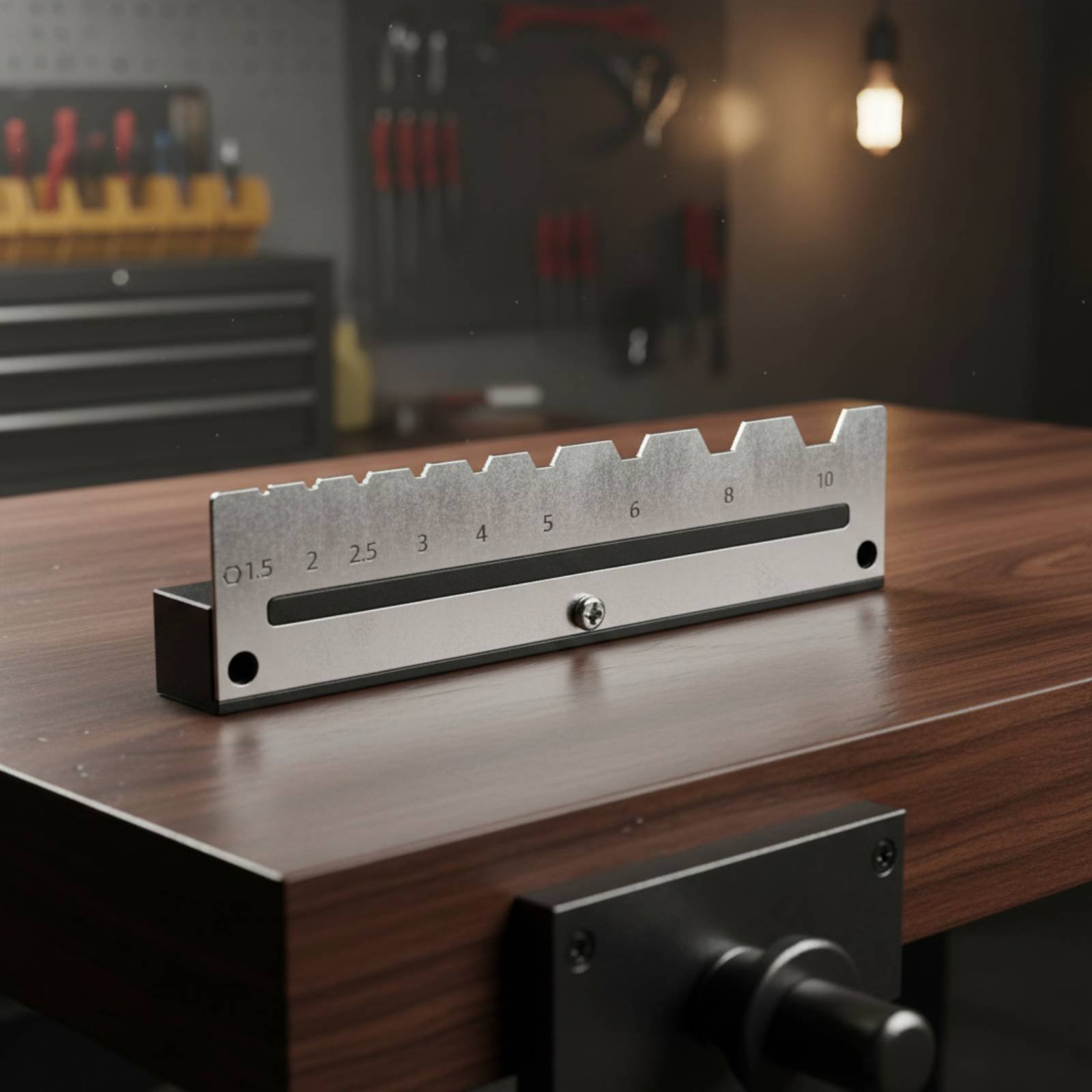 حامل مفاتيح سداسية معدني يثبت  - مراجعة Tools In Metal Workshop وسعره