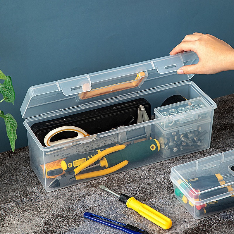 مجموعة صناديق تخزين قابلة للتك - مراجعة Tools Box For Workshop وسعره