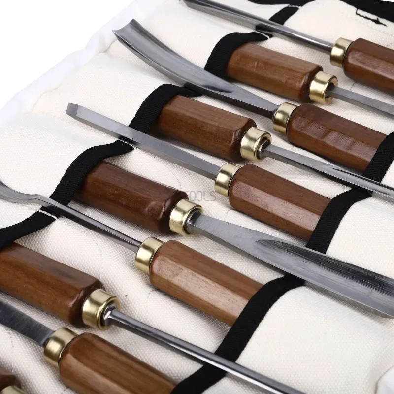 مجموعة أزاميل نحت الخشب اليدوي - مراجعة Chisel Set Wood وسعره
