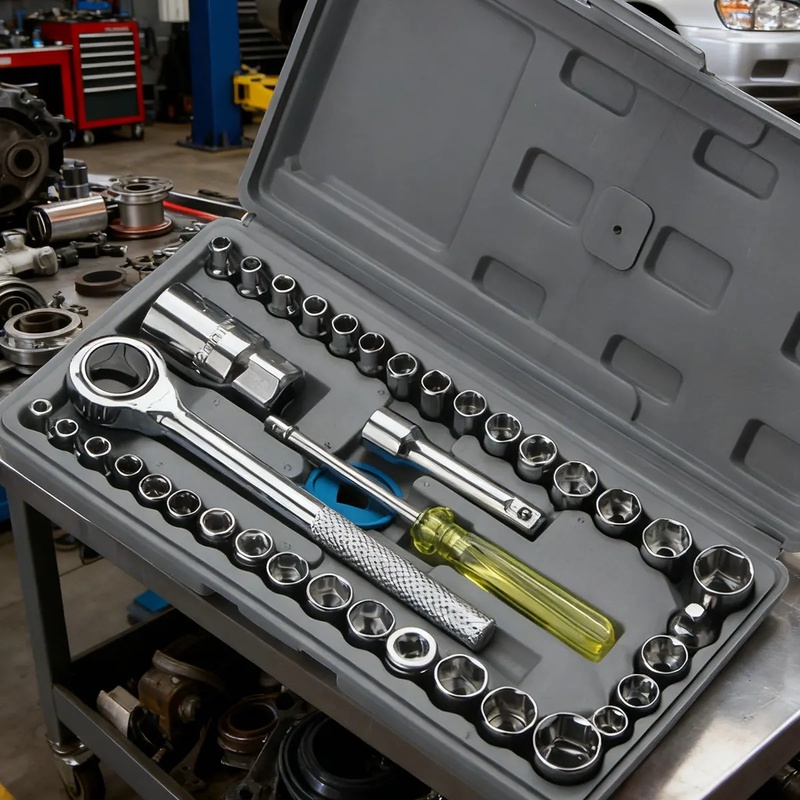مجموعة أدوات مفتاح ربط متعددة  - مراجعة Car Workshop Tools Equipment وسعره