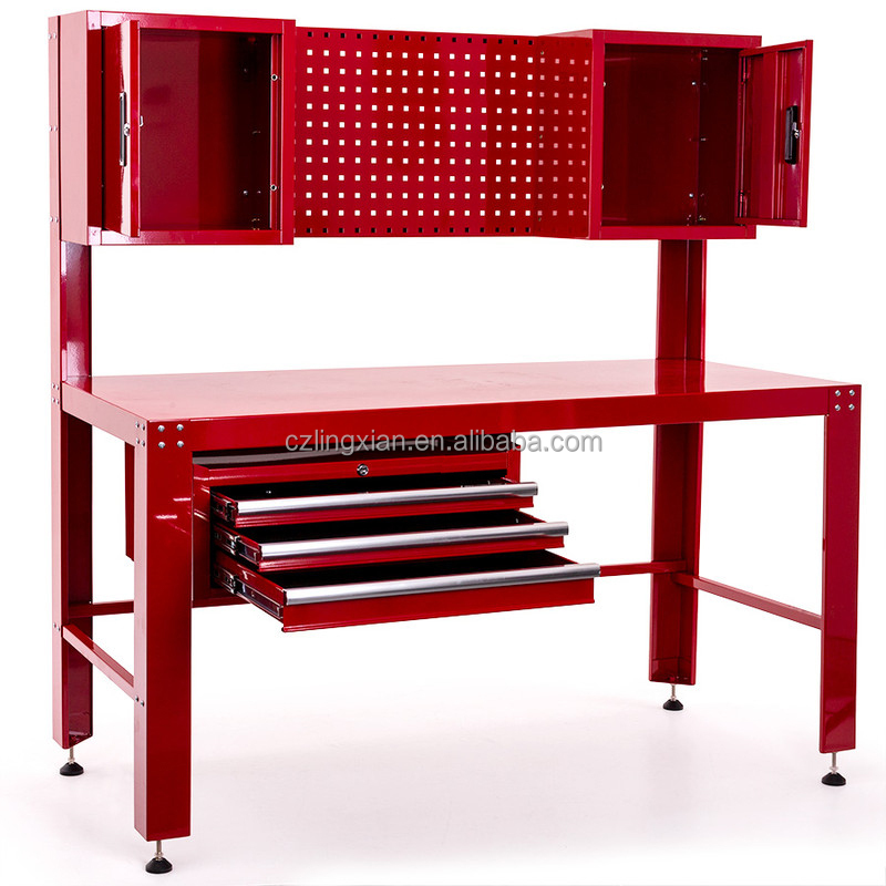 خزانة أدوات صناعية بالجملة مع  - مراجعة Workshop Tools Bench وسعره
