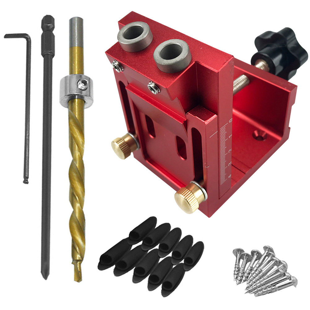 1 مجموعة أدوات تحديد مواقع الث - مراجعة Pocket Hole Jig وسعره